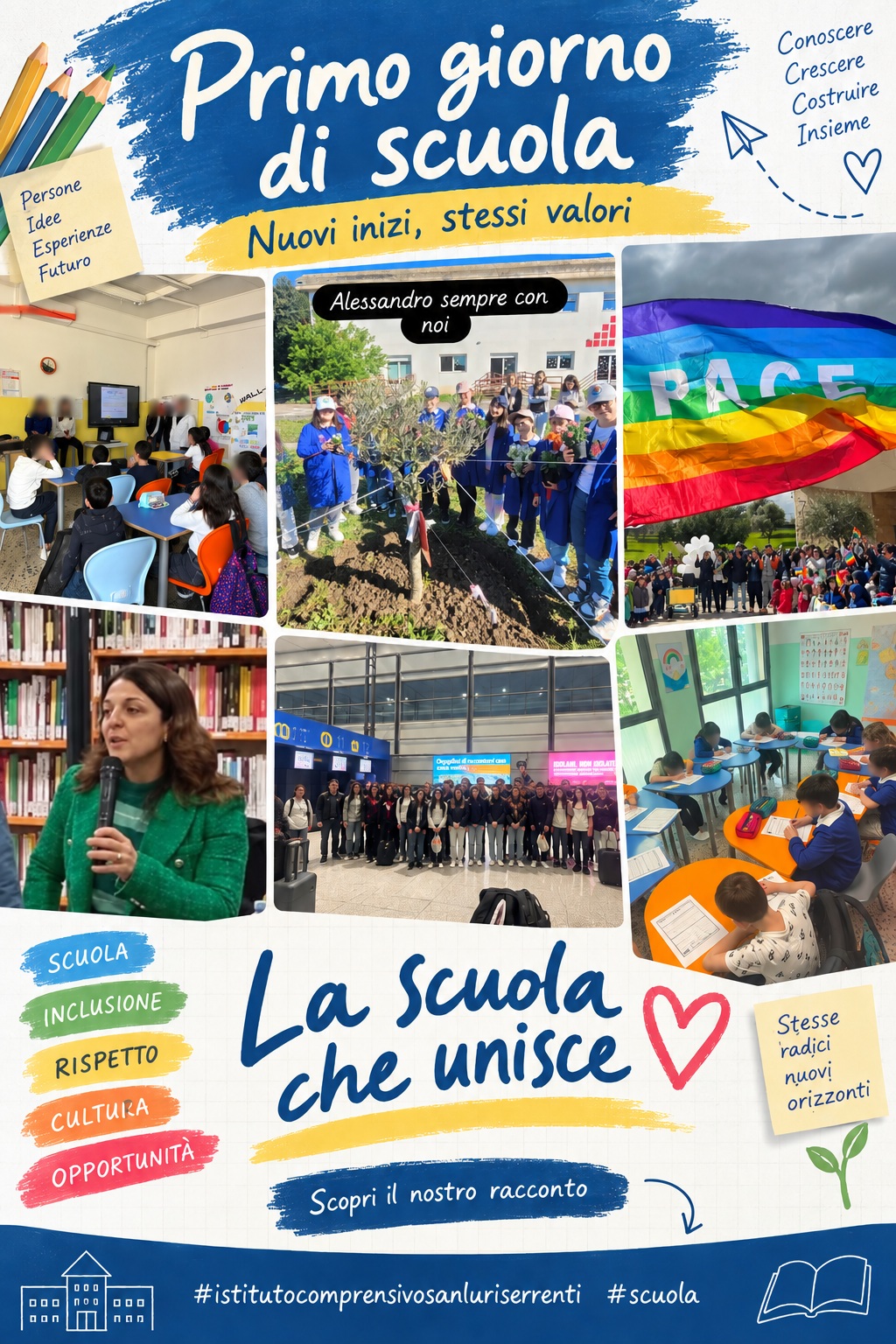 BUON ANNO SCOLASTICO A TUTTE E A TUTTI